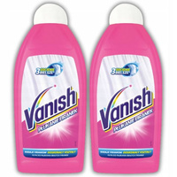 Vanish Płyn do Płukania Wybielania Firanek 2x500ml