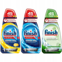 Finish Zero Powergel Żel do Zmywarki Zestaw 3x900 ml