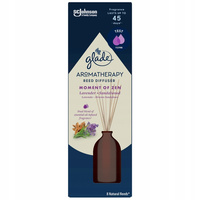 Glade Patyczki Zapachowe Moment of Zen Drzewo Sandałowe i Lawenda 80ml