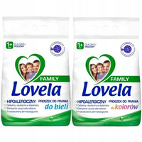 LOVELA Family Proszek Biel Kolor 2x2,1kg (56 pr)