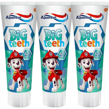 Aquafresh Pasta do Zębów do Dzieci Psi Patrol 3x50ml