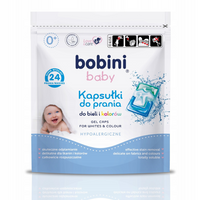 Bobini Baby Kapsułki do Prania Koloru Bieli 24szt.