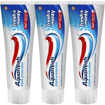 Aquafresh Fresh & Minty Pasta do Zębów 3x75ml
