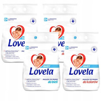 LOVELA Baby Hipoalergiczny Proszek do Prania Koloru i Bieli dla Dzieci 4x2,7kg