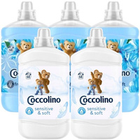 Coccolino Płyn do Płukania Tkanin Fresh & Soft Zestaw Mix 5x1,7L 340 pr