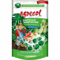 Agrecol Kapsułki Nawozowe do Roślin Domowych 18 szt.