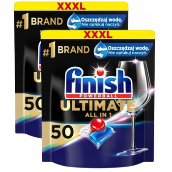 FINISH ULTIMATE REGULAR Tabletki do zmywarki 50 x2