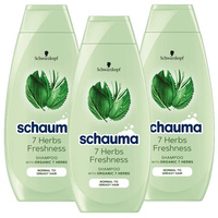 Schauma Herbs Szampon do Włosów 400ml x3