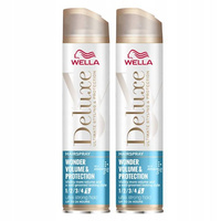 Wella Deluxe Wonder Protection Lakier Włosów 250ml x2