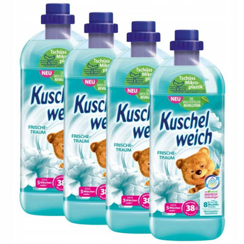 Kuschelweich Frischetraum Płyn do Płukania 1L 38pr x4