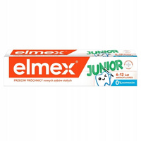 Elmex Junior Pasta do Zębów dla Dzieci 6-12 lat z Aminofluorkiem 75 ml