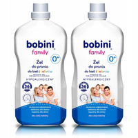 Bobini Family Żel do Prania do Bieli Kolorów 1,8L X2