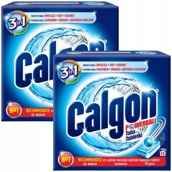 Calgon Tabletki Odkamieniacz Kapsułki do Pralki 2x15