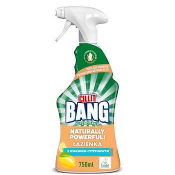 Cillit Bang Natural spray czyszcząc 750ml Łazienki