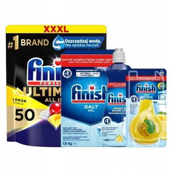 Finish Quantum Ultimate 50 Lemon Zestaw 4 elementy