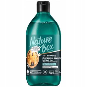 Nature Box Men Szampon Włosów Orzech Włoski 385ml