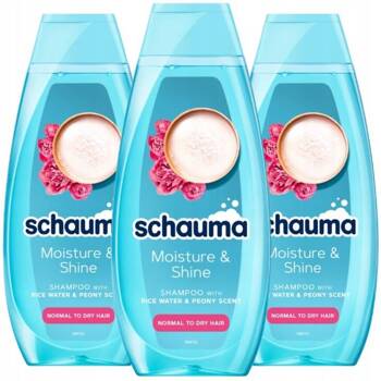 Schauma Moisture & Shine Szampon Do Włosów 400ml