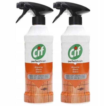 Cif Perfect Finish Spray do Drewna 435ml x2