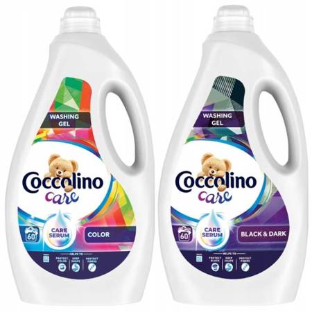 Coccolino Care Żel do Prania MIX 2x2,4L 120pr