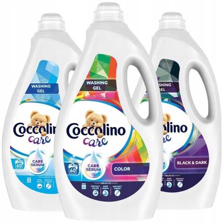 Coccolino Care do Prania Bieli Czerni Koloru 7,2L