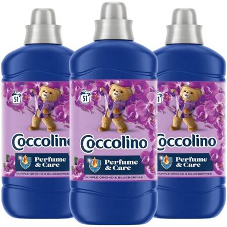Coccolino Creations Płyn do Płukania Purple Orchid Blueberries 3x1,275L 153 prań