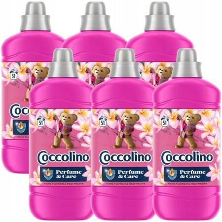 Coccolino Creations Płyn do Płukania Tiare Flowers Red Fruits 6x1,275L 306p