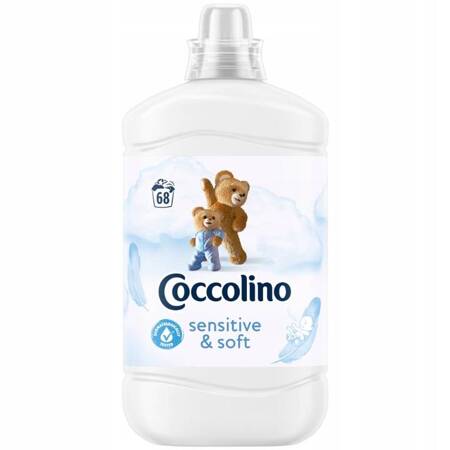 Coccolino Sensitive Płyn do Płukania Tkanin Fresh & Soft 1,7L 68 prań
