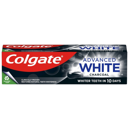 Colgate Advanced White Charcoal Pasta do Mycia Zębów 75ml