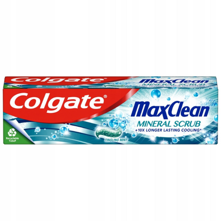 Colgate Max Clean Mineral Scrub Pasta do Mycia Zębów 75 ml