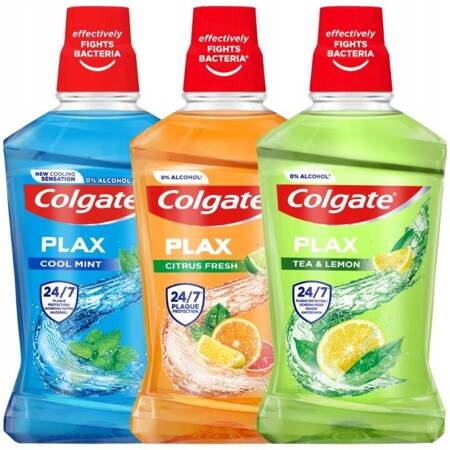 Colgate Płyn do Płukania Jamy Ustnej Mix 3x500ml