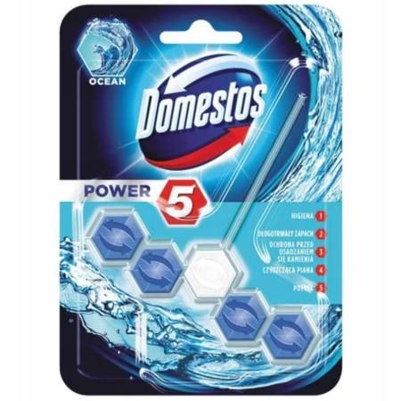 Domestos Power 5 Kostka Toaletowa Ocean 55g