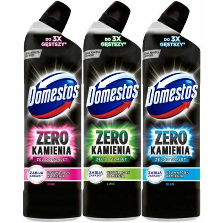 Domestos Zero Kamienia Żel do Czyszczenia WC 2,25L