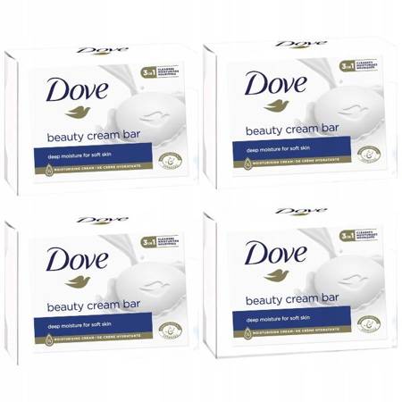 Dove Original Nawilżające Mydło w Kostce 4X90g