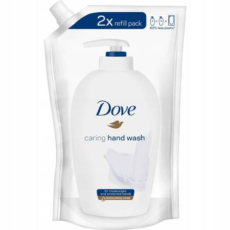 Dove Pielęgnujące Mydło w Plynie Zapas 500ml