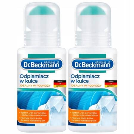 Dr. Beckmann Odplamiacz w Kulce Roll-On 2x75ml