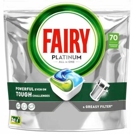 Fairy Platinum Kapsułki do Zmywarki 70 szt.