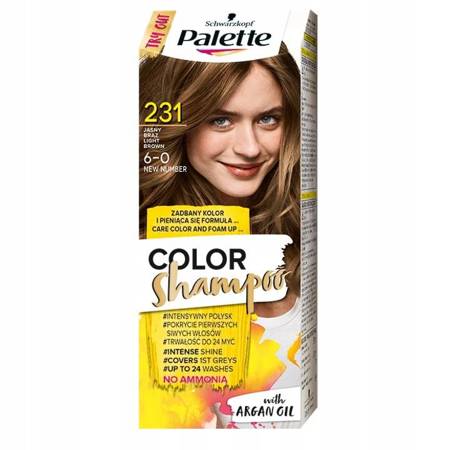 Farby do włosów Palette brązy jasny brąz 6-0