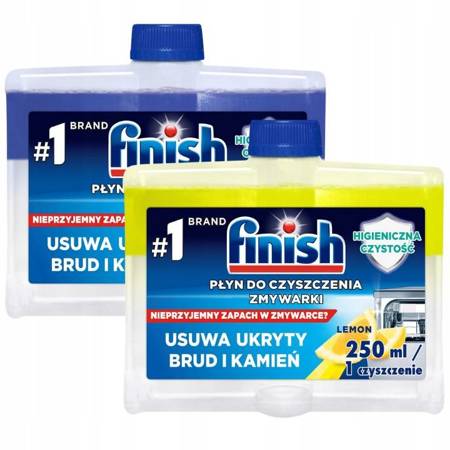 Finish Płyn Do Czyszczenia Zmywarki Mix 250ml x2