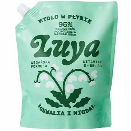 Luya Mydło do Rąk Konwalia i Migdał Refill 800ml