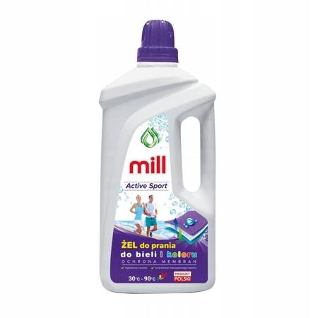 Mill Professional Żel do Prania Ubrań Sportowych Active Sport 1,5l