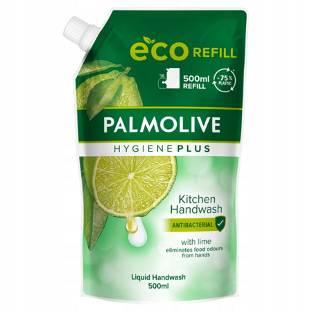 Palmolive Limonkowe Antybakteryjne Mydło w Płynie do Mycia Rąk 500 ml