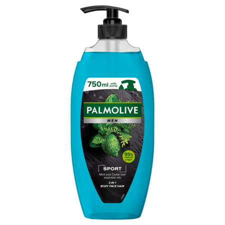 Palmolive Men Sport Żel pod Prysznic 3w1 750 ml