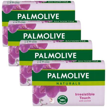 Palmolive Naturals Irresistible Touch Czarna Orchidea Mydło w Kostce 4x90g