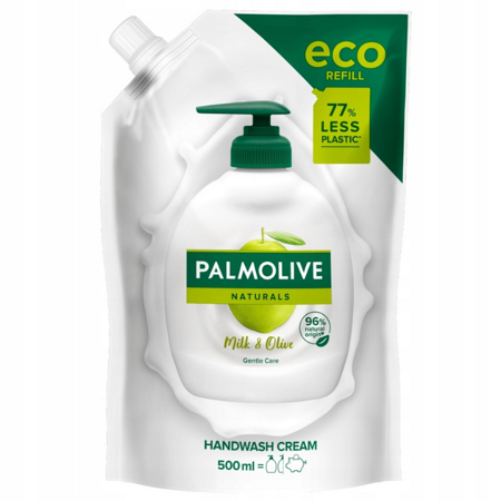 Palmolive Naturals Milk & Olive Kremowe Mydło w Płynie do Mycia Rąk 500 ml