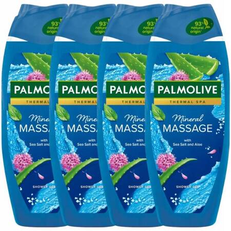 Palmolive Thermal Spa Mineral Massage Żel pod Prysznic 4x500ml