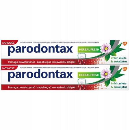 Parodontax Herbal Fresh Pasta do Zębów 2x75 ml