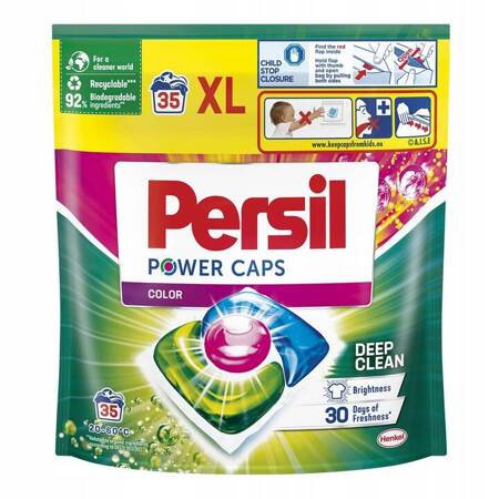 Persil Power Caps Kapsułki do Prania Koloru 35 szt