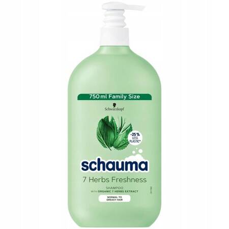 Schauma 7Herbs Szampon Do Włosów 750 ml