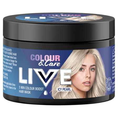 Schwarzkopf Live Colour Care Maska Koloryzująca do Włosów Icy Pearl 150ml