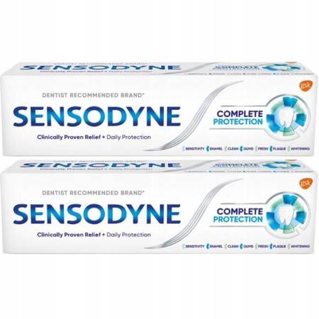 Sensodyne Complete Protection Pasta 2x75ml